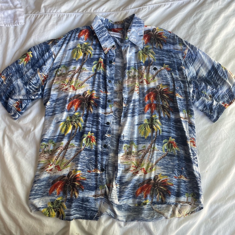 Blue Hawaiian/Souvenir Shirt